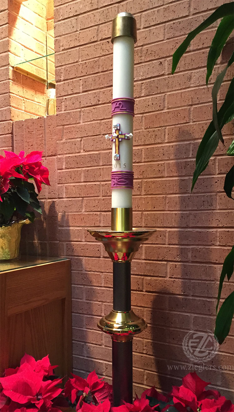 The Paschal Candle Everything You Need To Know F.C. Ziegler Company